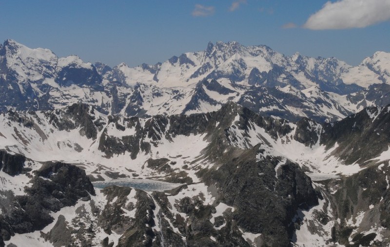 Пики Главного Кавказского Хребта Поход Теберда-Домбай Кавказ