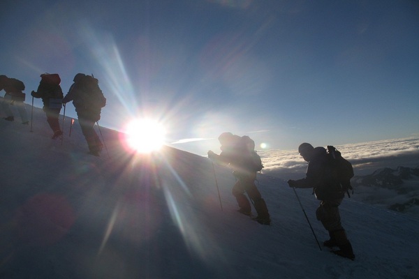 Восхождение на Эльбрус с севера