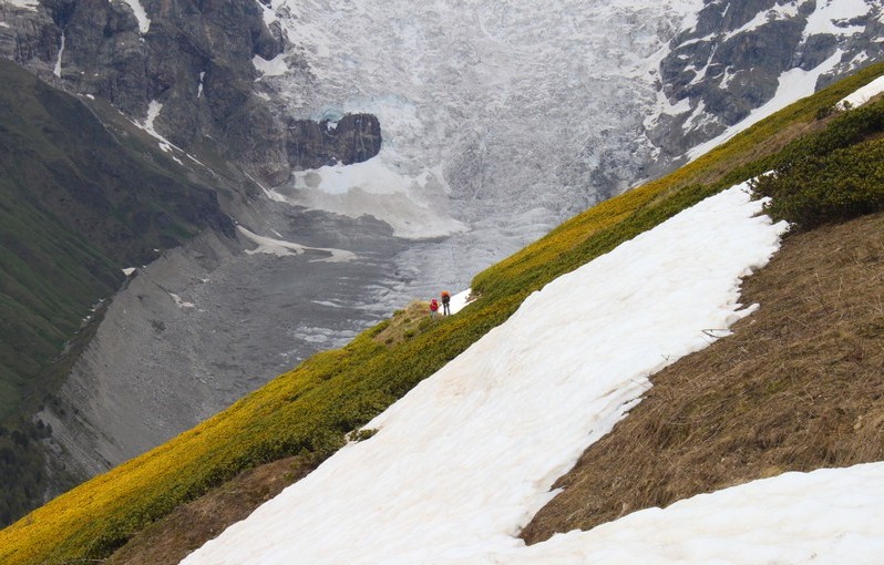  Дорога к перевалу Чхутниери