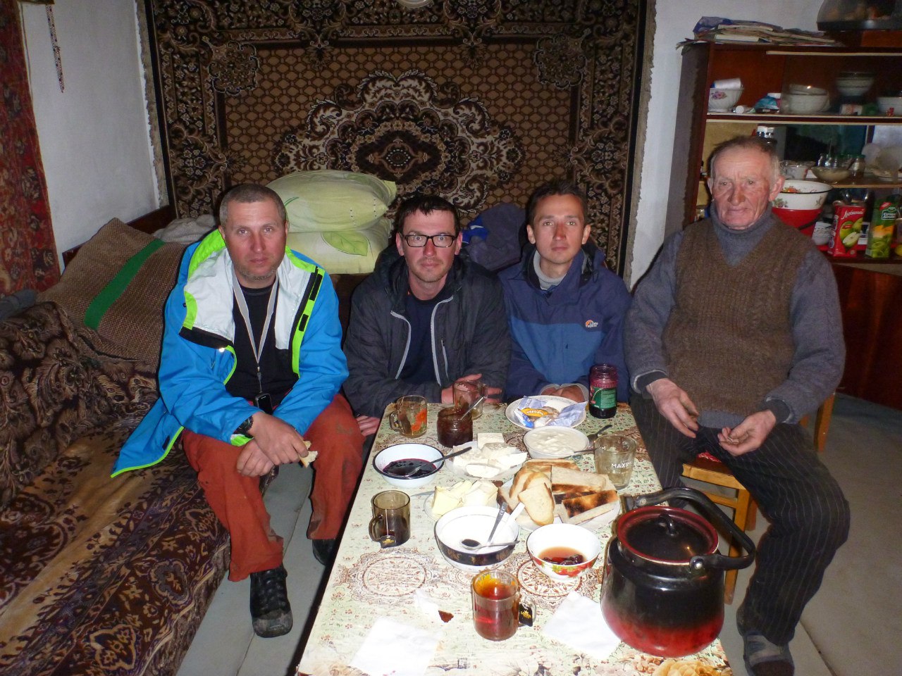 Поход Горячие источники Кавказ