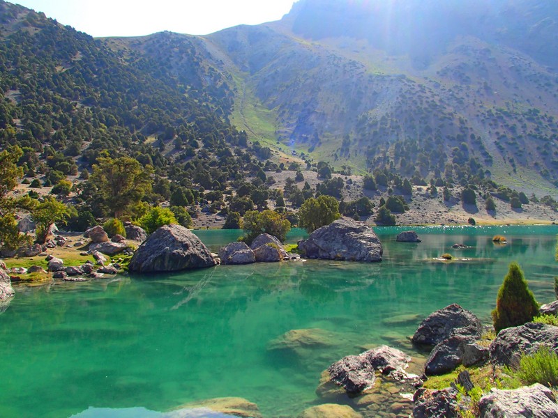 Фанские горы поход