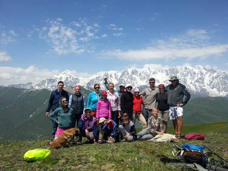 Отчёт о походах в Сванетии летом 2017 года