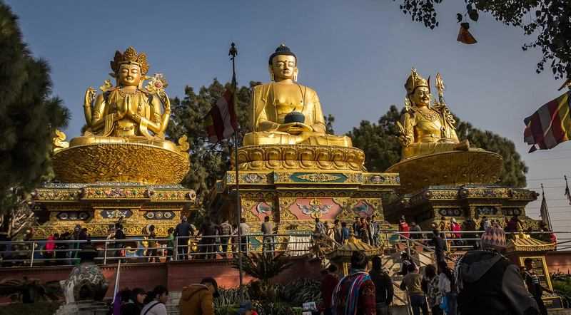 Храмы в Катманду Треккинг в Непале