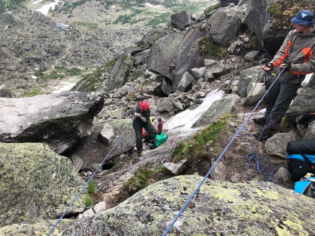 Спуск Ергаки