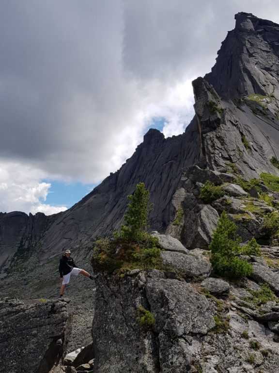 Паркур в Ергаках