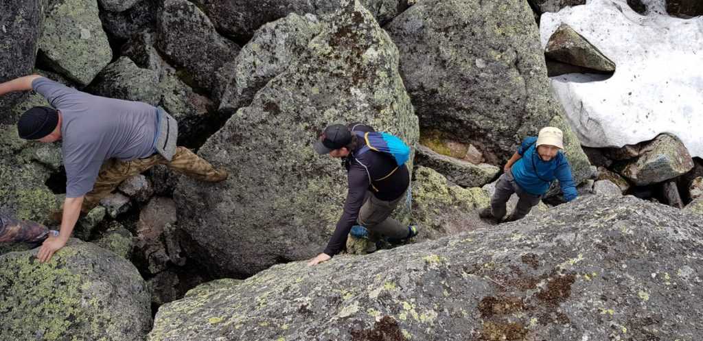 Путь на Цветные озера Ергаки