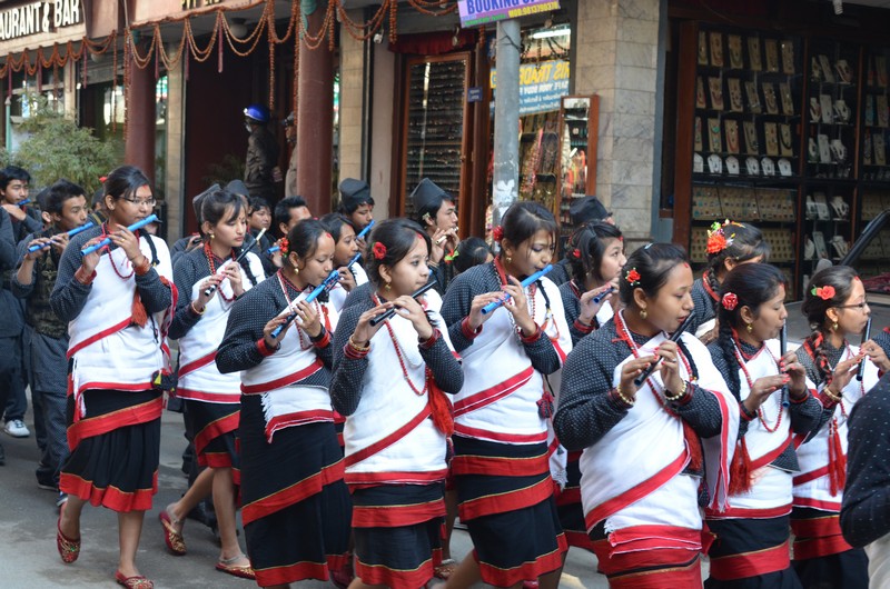 Парад в Катманду