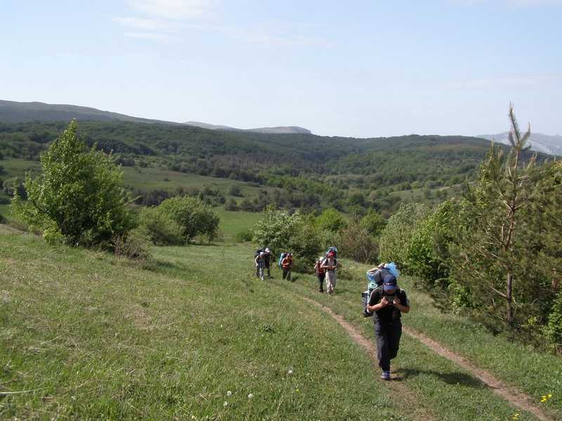 Отчёт о походе по горному Крыму