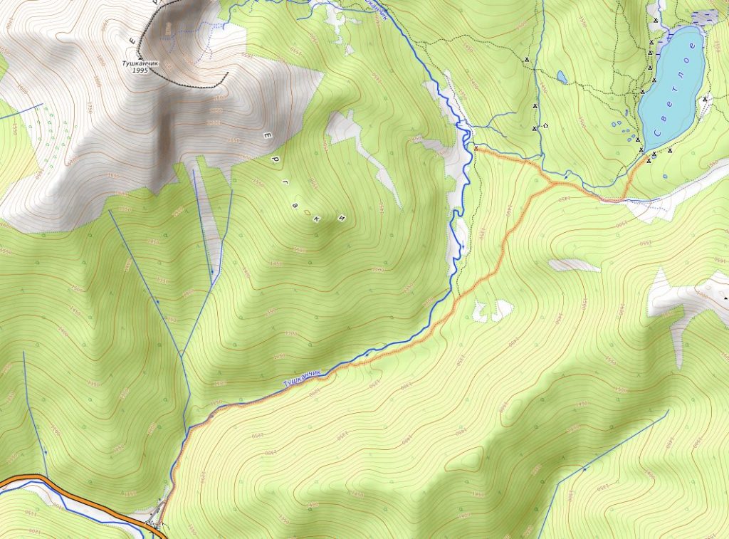 Тропа на озеро Светлое Тушканчик Ергаки маршрут