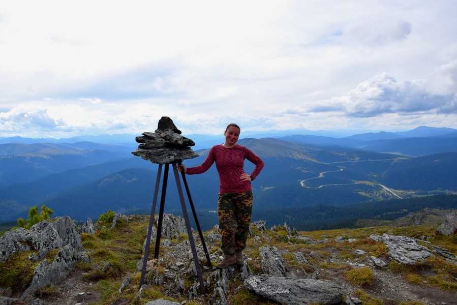 На вершине горы Тушканчик