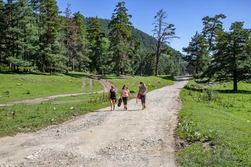 Поход на Софийские озера на Кавказе