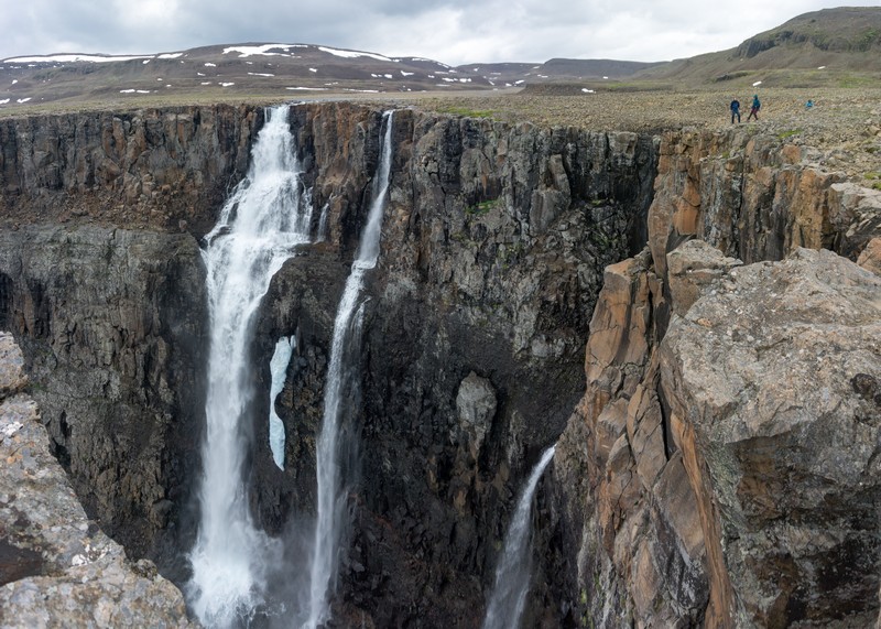 Водопад плато Путорана