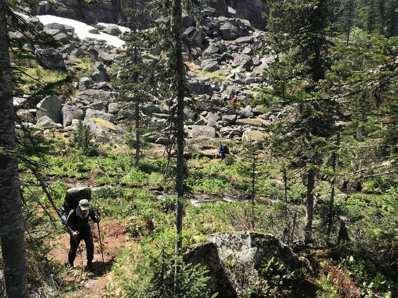 Отчет о походе в Ергаки "В краю грандиозных скал и гигантских водопадов"