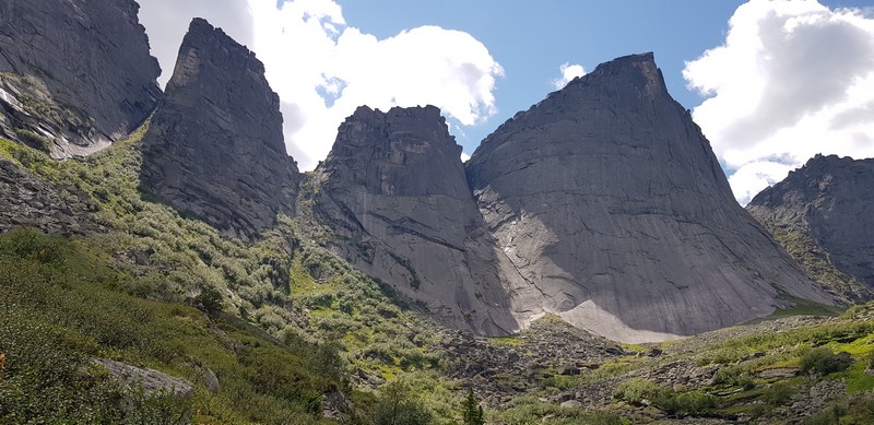 Перевал Близнецы Западный Ергаки