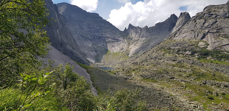 Озеро Ледяное Ергаки