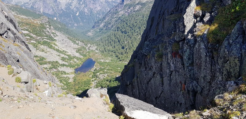 Перевал Близнец Западный Ергаки