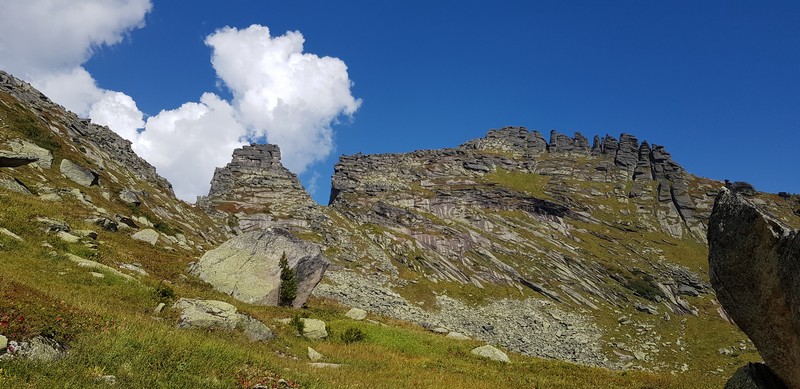 Перевал Близнец Западный Ергаки
