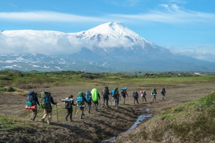 Поход на Толбачик на Камчатке