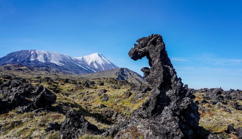 Поход на Толбачик на Камчатке