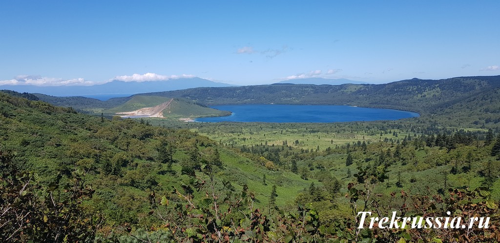 Смотровая точка на кальдеру Головнина