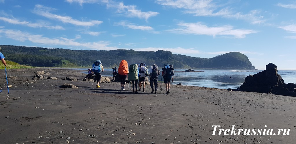 Отчет о походе на Кунашир - как всё происходит.