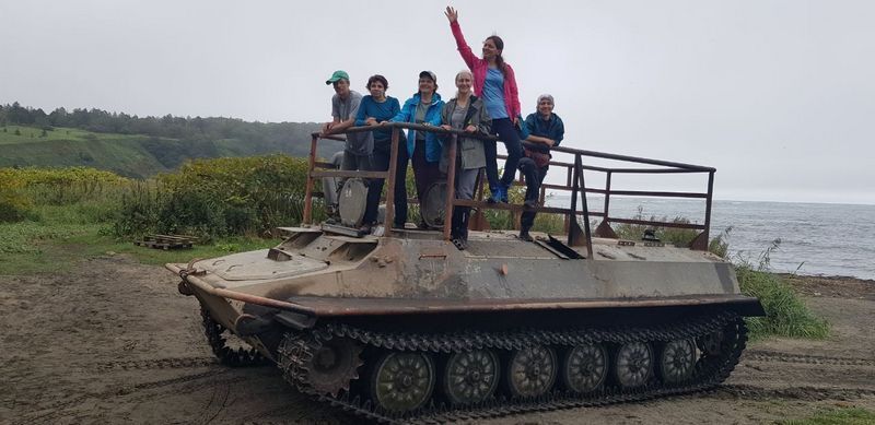 Отчет о походе на Кунашир-как все происходит