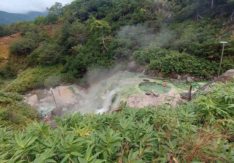 Вулкан Баранского на острове Итуруп