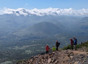 Вулкан Баранского на острове Итуруп