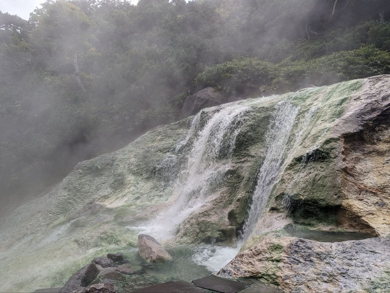 Вулкан Баранского на острове Итуруп